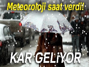 Meteoroloji saat verdi: Kar geliyor (21 Aralık 2017 yurtta hava durumu)