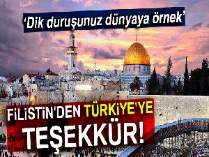 Filistin Büyükelçisi Mustafa: Dik duruşunuz dünyaya örnek