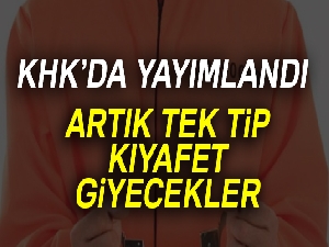 Tek tip kıyafet KHK'da: Kıyafetler nasıl olacak?