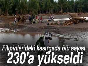 Filipinler’deki kasırgada ölü sayısı 230'a yükseldi