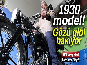 İkinci Dünya Savaşını görmüş motosiklet, hala o günkü gibi çalışıyor