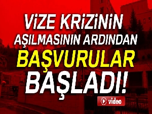 Vize krizinin aşılmasının ardından ABD İstanbul Başkonsolosluğu'na başvurular başladı