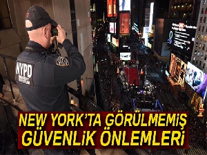 New York’ta olağanüstü güvenlik önlemleri alındı