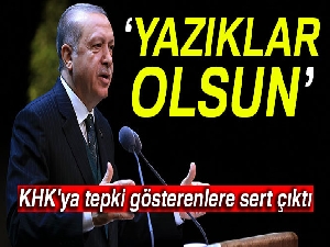 Cumhurbaşkanı Erdoğan'dan KHK'yı eleştirenlere sert cevap