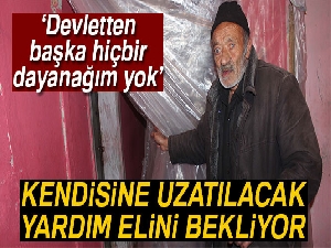 Oğlu askerde olan görme engelli vatandaş yetkililerden yardım bekliyor