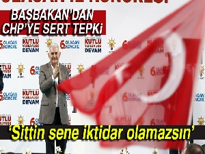 Başbakan Yıldırım: 'Ana muhalefet sittin sene iktidar yüzü göremez'