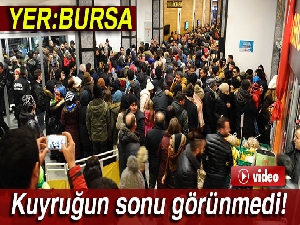 Uludağ’da teleferik izdihamı