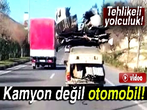 Kamyon değil otomobil |Gaziantep haberleri