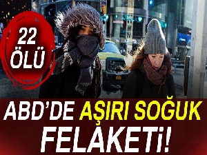 ABD'de aşırı soğuklar 22 kişinin ölümüne neden oldu