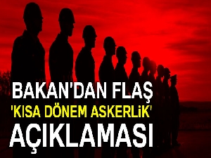 Meslek yüksekokullarına kısa dönem askerlik mi geliyor? Bakan açıkladı...
