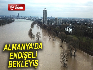 Almanya’da Ren Nehri taştı