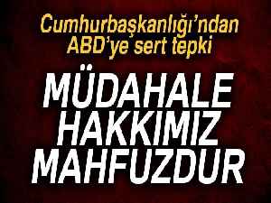 İbrahim Kalın: Teröre karşı her türlü müdahale hakkımız mahfuzdur