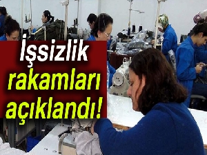 Son dakika: İşsizlik rakamları açıklandı!