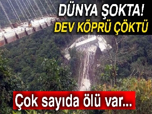 Kolombiya’da köprü çöktü: 10 ölü