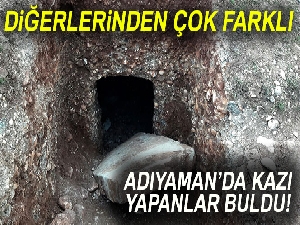 Kaçak kazıda Roma Dönemine ait oda mezar bulundu