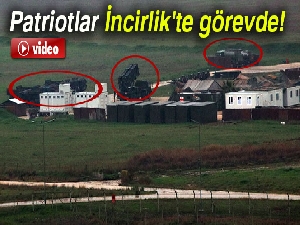 Patriotlar İncirlik'te görevde