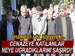 Cenazesine katıldığı kayınbabasına hakkını helal etmedi
