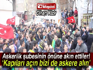 Afrin'de savaşmak için gönüllü oldular...