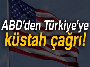 ABD'den Türkiye'ye kısıtlama çağrısı