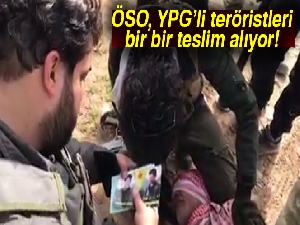 ÖSO, YPG’li teröristleri bir bir teslim alıyor