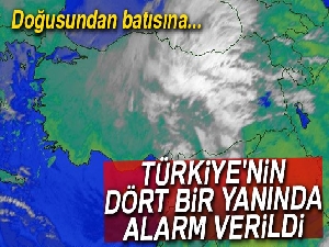 Türkiye'nin dört bir yanında fırtına alarmı