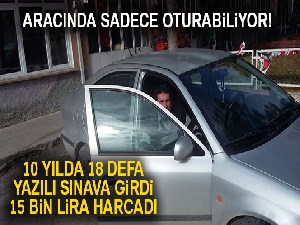 Ne yaptı ne etti bir türlü ehliyet alamadı