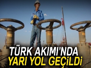 Türk Akımı'nda yarı yol geçildi