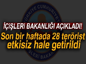 Başına 1,5 milyon lira ödül konulan terörist etkisiz hale getirildi!