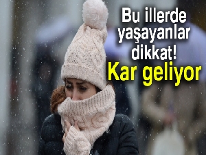 Bu illerde yaşayanlar dikkat! Kar geliyor |30 Ocak Salı yurtta hava durumu