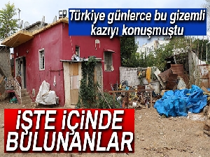 Türkiye günlerce bu gizemli kazıyı konuşmuştu! İşte içinde bulunanlar