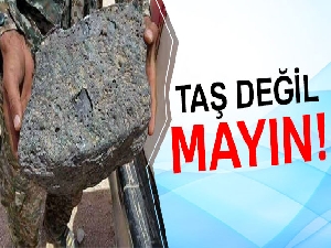 Zeytin Dalı Harekatı’nda askerler taş süsü verilen mayın buldu