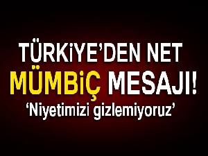 Başbakan Yardımcısı Bozdağ'dan kritik Mümbiç açıklaması