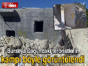 Burseya Dağı’ndaki PKK/PYD kampı görüntülendi