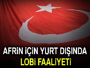 Afrin için yurt dışında lobi faaliyeti