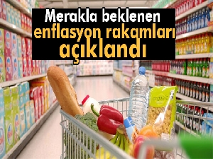 Enflasyon rakamları açıklandı! 5 Mart 2018