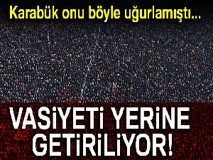 Şehit Ömer Bilal Akpınar’ın vasiyeti yerine getiriliyor