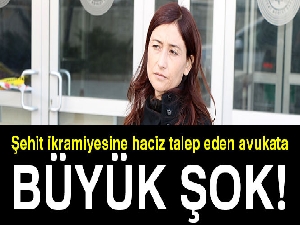 Şehit ikramiyesine haciz talep eden avukata büyük şok!