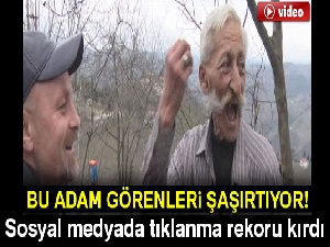 Bu adam görenleri şaşırtıyor !