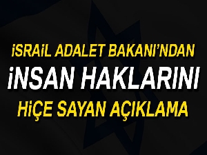 İsrail Adalet Bakanı: 'Yahudi devleti, insan haklarından önce gelir'