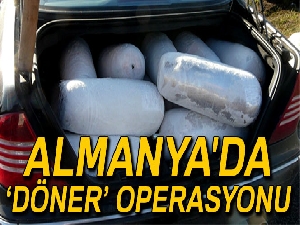 Almanya'da bir Türk'ün aracına 'Döner' operasyonu