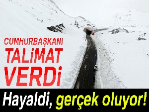 Cumhurbaşkanı talimat verdi, ‘Tünel Projesi’ onaylandı