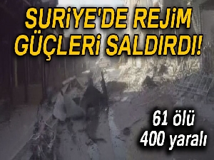 Doğu Guta'da hava saldırısı: 61 ölü, 400 yaralı