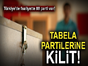 Tabela partilerine kilit