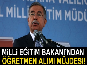 'Bu yıl 25 bin öğretmen alacağız'