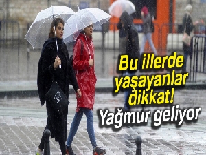 Bu illerde yaşayanlar dikkat: Yağmur geliyor |22 Şubat Perşembe yurtta hava durumu