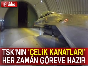 Çelik kanatlar her zaman göreve hazır