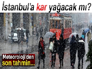Son dakika: İstanbul'a kar yağacak mı? Meteoroloji'den hava durumu tahmini!(Hava durumu 23 Şubat 2018)