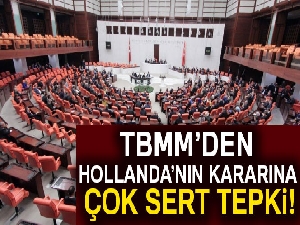 TBMM Başkanlığı'ndan Hollanda'nın kararı ile ilgili açıklama