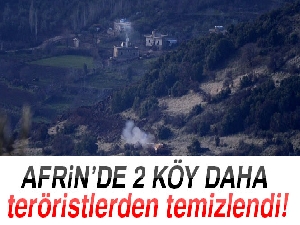 Afrin’de Ebu Kab ve Hacılar köyü teröristlerden temizlendi