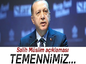 Cumhurbaşkanı Erdoğan'dan Salih Müslim açıklaması
